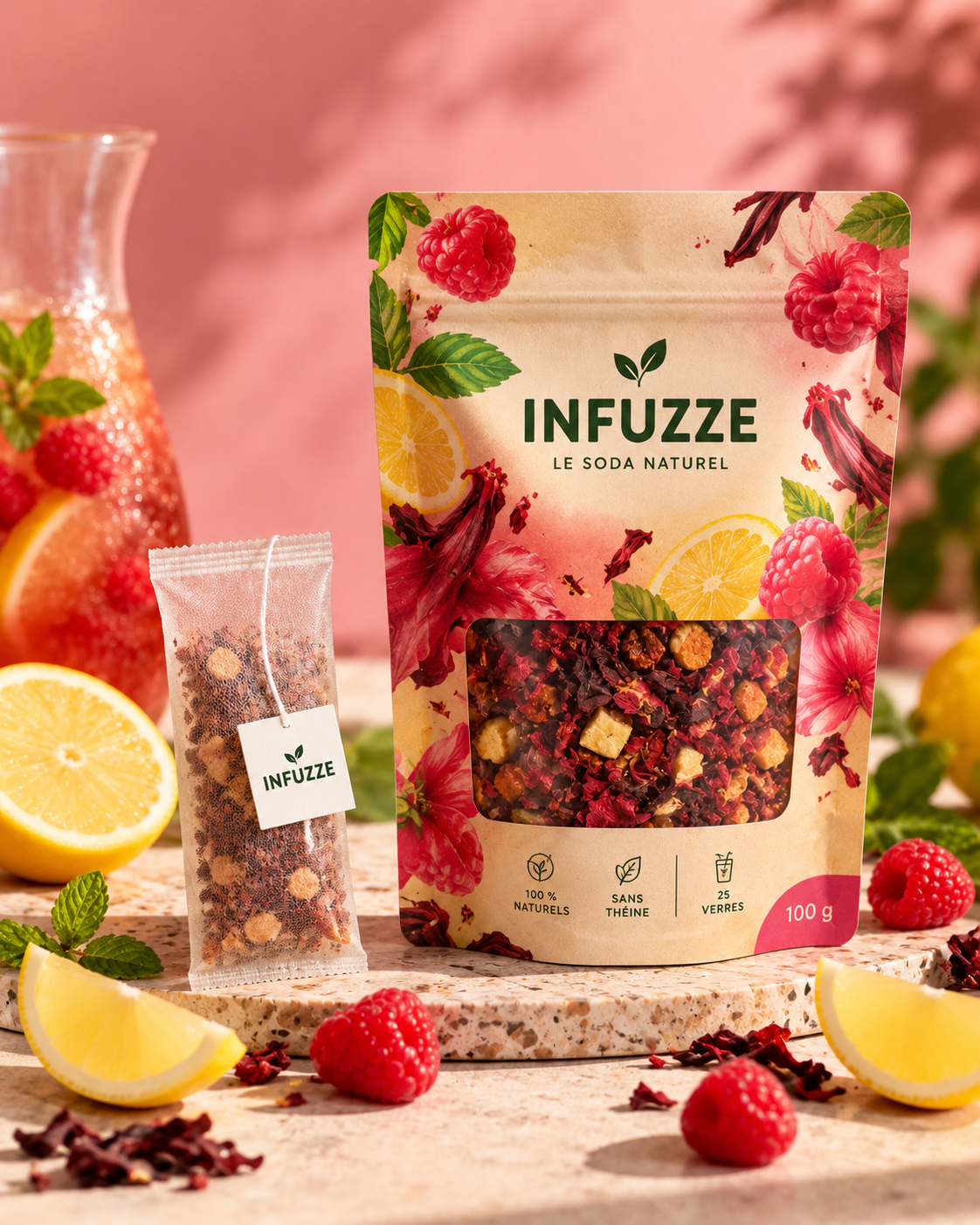 Sachet individuel et doypack INFUZZE