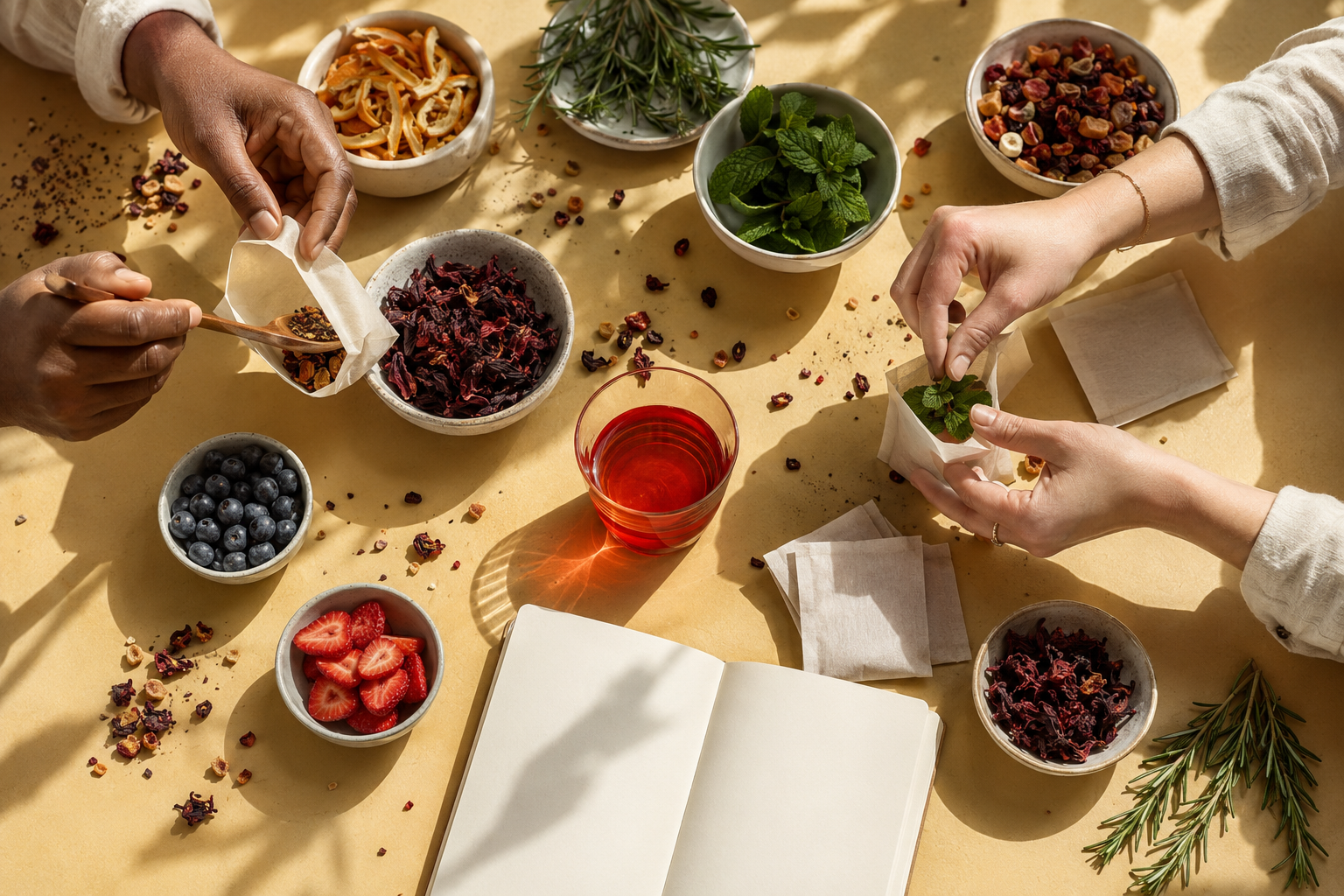 Création des recettes INFUZZE
